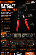 Ratcheting Cable Cutters